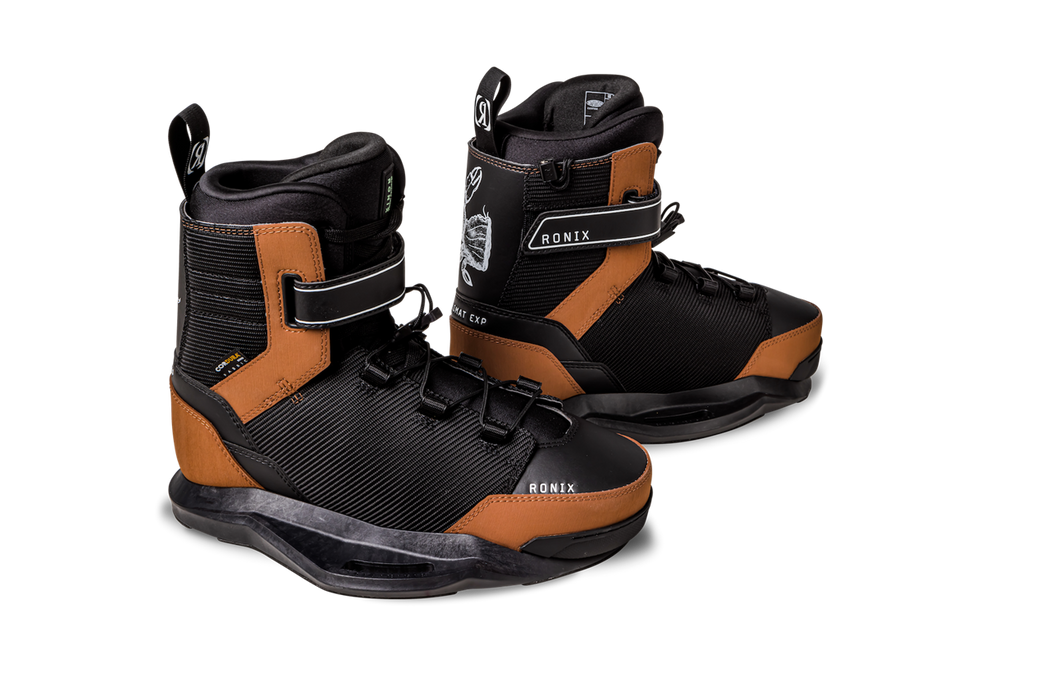 2025 Ronix Pinpoint w/Diplomat EXP Cable Package |Wakesports Unlimited - Closed Toe Boot Pair