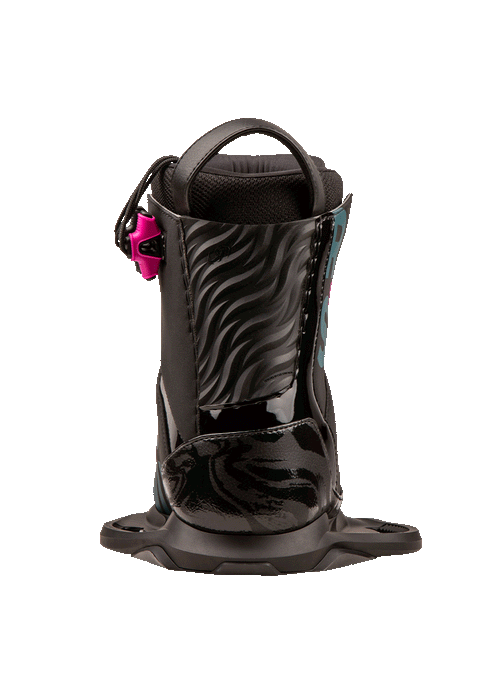 2025 Ronix Rise Women's Wakeboard Bindings | Wakesports Unlimited - flexform 3D Heel Panel