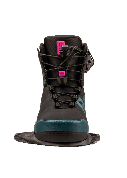 2025 Ronix Rise Women's Wakeboard Bindings | Wakesports Unlimited - Autolock Laces