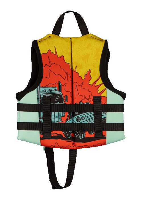 2025 Ronix Vision Child CGA Life Vest | Wakesports Unlimited - Back Supportive Foam