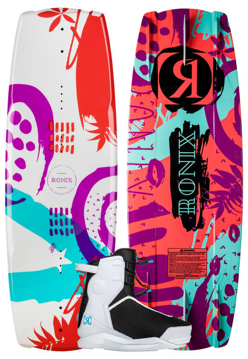 Ronix August w/ Vision Pro Wakeboard Package |Wakesports Unlimited