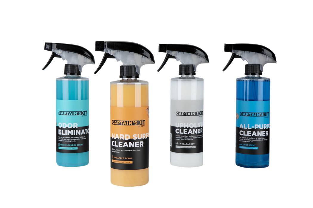 Captain's Kit by Ronix 4-Pack 16oz. Cleaners | Wakesports Unlimited