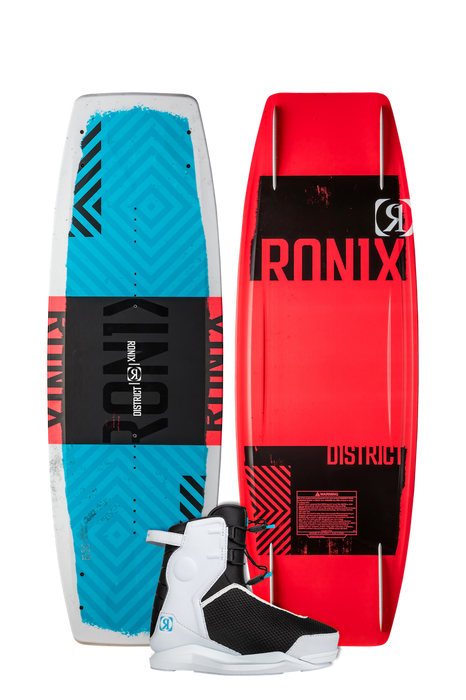 Ronix District 129 w/Vision Pro Wakeboard Package|Wakesports Unlimited