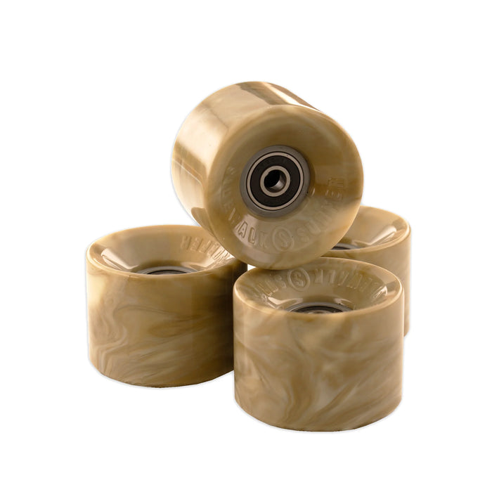 MARBLE GOLD: URETHANE SKATEBOARD WHEELS