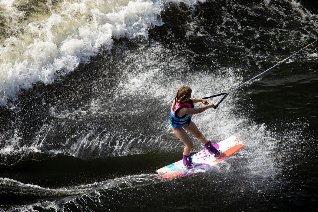 Ronix August w/ Vision Pro Wakeboard Package |Wakesports Unlimited - Action Shot