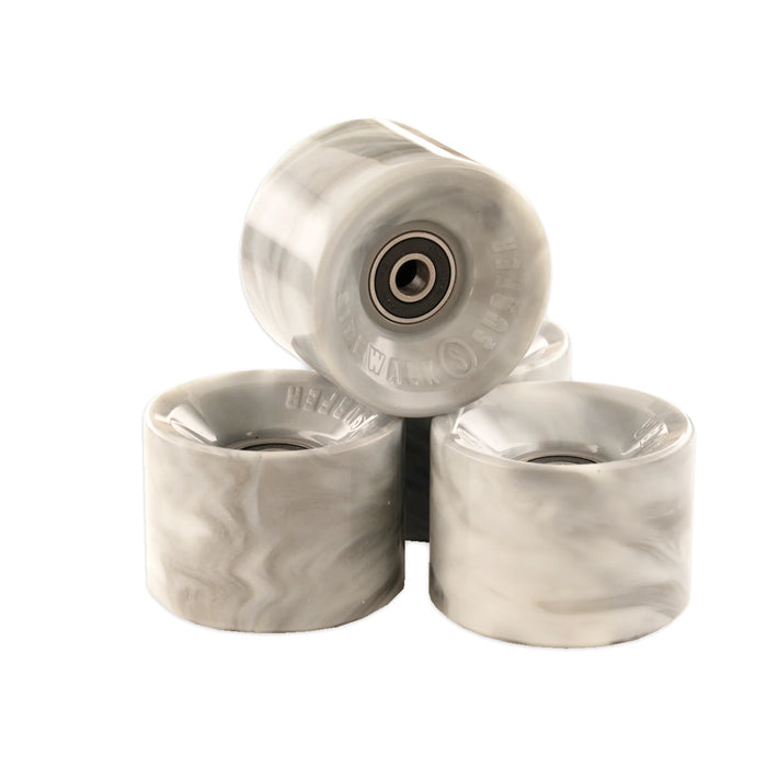 MARBLE SILVER: URETHANE SKATEBOARD WHEELS